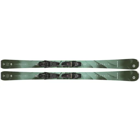 Dámske lyže na zjazdovku - on piste s viazaním BLIZZARD Phoenix 80 TI + TP 11 Light W, green
