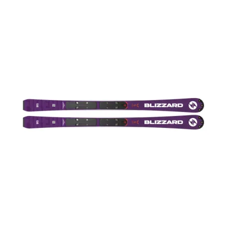 Juniorské závodné lyže (bez viazania) BLIZZARD Firebird SL JR Racing (Flat + Plate), purple
