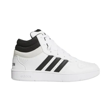 Pánska rekreačná obuv ADIDAS Hoops Mid Classic M cloud white core black orbit grey