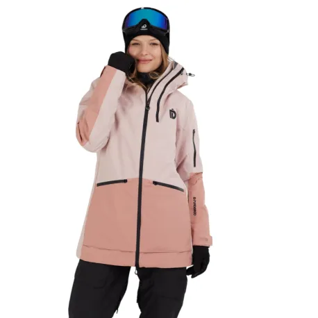 Dámska lyžiarska bunda FUNDANGO Nashua ECO 3L Allmountain Jacket-385- mauve