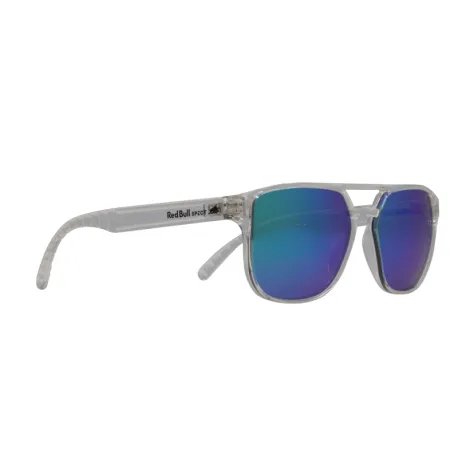 Slnečné okuliare RED BULL SPECT ELROY-005P, light grey, smoke with green-purple mirror, CAT3