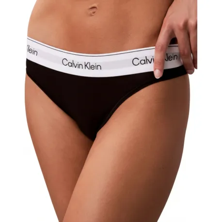 Dámske nohavičky CALVIN KLEIN Brazilian Briefs Icon Cotton Modal black