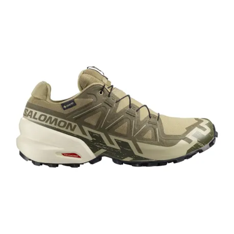 Pánska bežecká trailová obuv SALOMON Speedcross 6 GTX M aloe aspargus green grape leaf