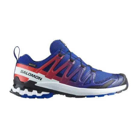Pánska bežecká trailová obuv SALOMON XA Pro 3D V9 GTX Equipe M surf the web fiery red white