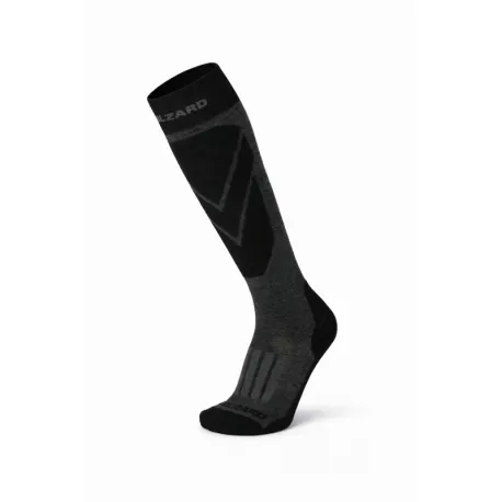 Lyžiarske podkolienky (ponožky) BLIZZARD Zenith Merino ski socks, black anthracite