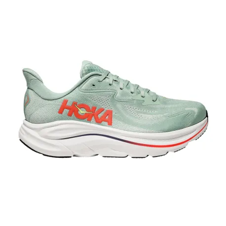 Pánska bežecká obuv HOKA Clifton 10 Wide M sage neon flame