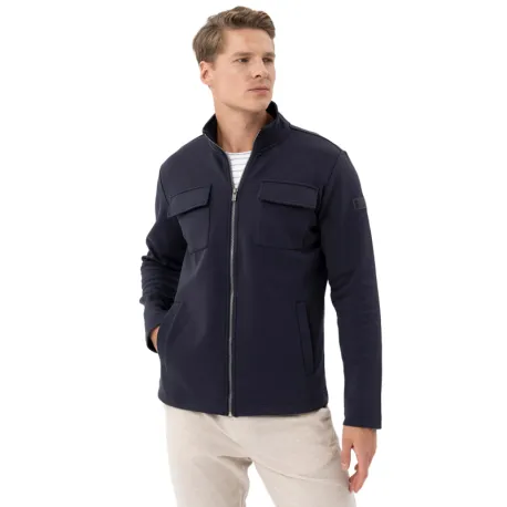 Pánska mikina so zipsom VOLCANO B-NORTH-NAVY