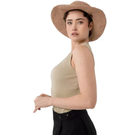 Dámske tielko VOLCANO T-DEMI-BEIGE