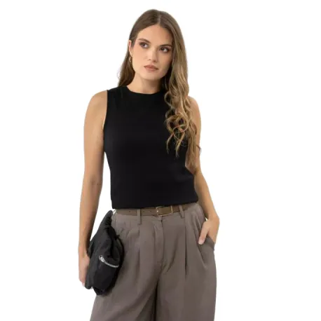 Dámske tielko VOLCANO T-DEMI-BLACK
