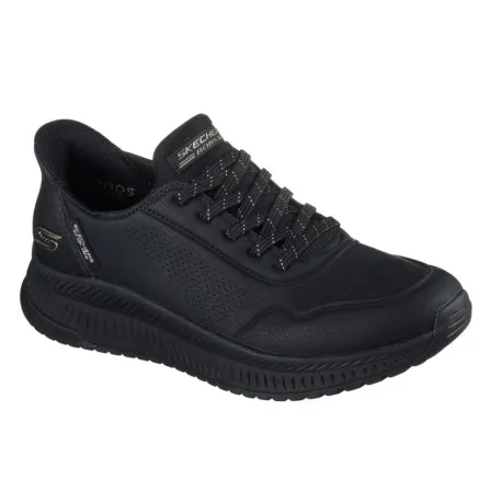 Dámska rekreačná obuv SKECHERS Bobs Squad 4 Key Look Slip-Ins W black black