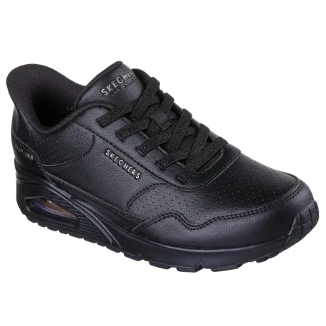 Dámska rekreačná obuv SKECHERS Uno Banksia Luxe Slip-Ins W black black