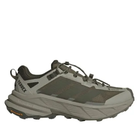 Pánska nízka turistická obuv ADIDAS Terrex Freehiker SL GTX M olive strata night cargo silver pebble