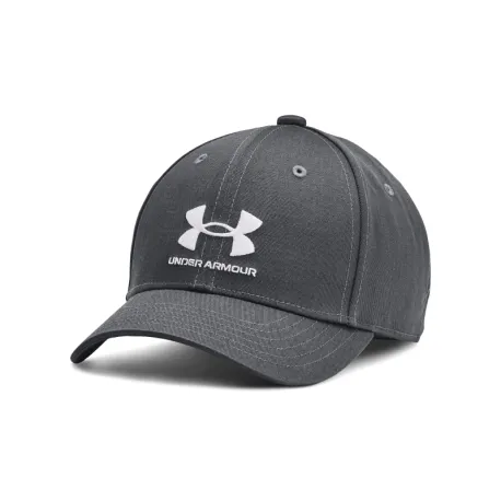 Detská šiltovka UNDER ARMOUR Youth Branded Lockup Adj-GRY