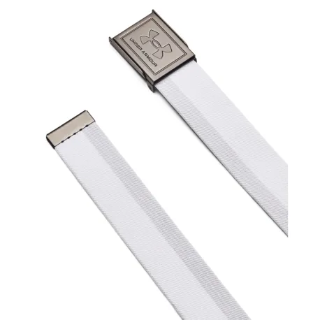 Pánsky opasok UNDER ARMOUR M Stretch Webbing Belt-WHT
