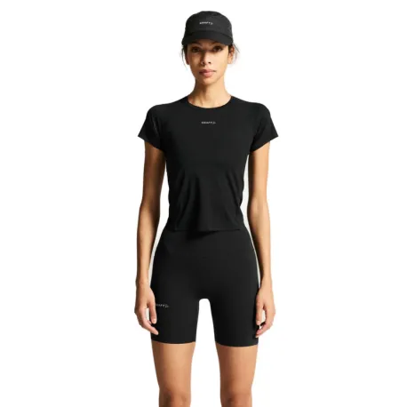 Dámske tréningové tričko s krátkym rukávom CRAFT Hypervent Cropped Tee W