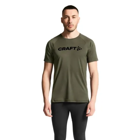 Pánske tréningové tričko s krátkym rukávom CRAFT CORE ESSENCE LOGO TEE M