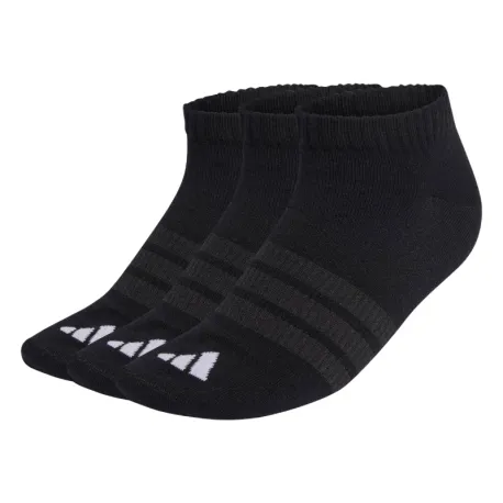 Ponožky ADIDAS 3PACK-T ESS LOW 3P BLACK BLACK WHITE