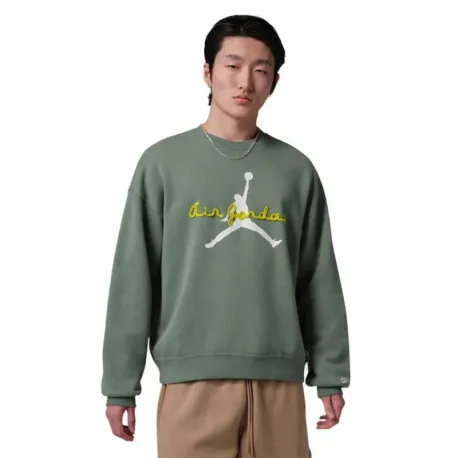 Pánska mikina s kapucňou NIKE JORDAN M J BRK AJ6 FLC CREW