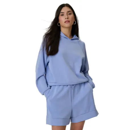 Dámska mikina s kapucňou 4F SWEATSHIRT F2183-32S-DENIM