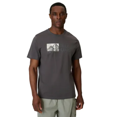 Pánske tričko s krátkym rukávom 4F TSHIRT M3321-24S-MIDDLE GREY