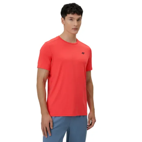 Pánske tréningové tričko s krátkym rukávom 4F TSHIRT FNK M1785-62S-RED