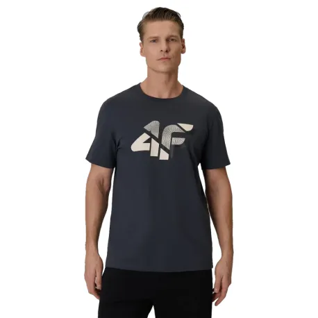 Pánske tričko s krátkym rukávom 4F TSHIRT M2667-22S-ANTHRACITE