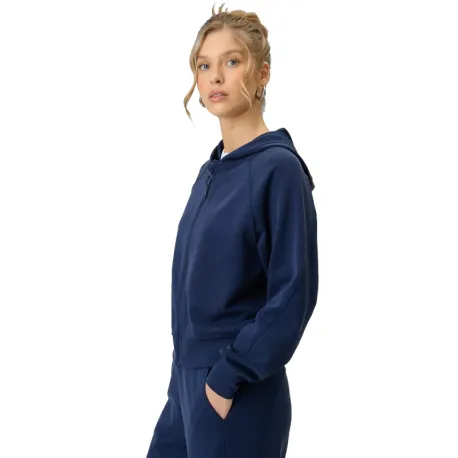 Dámska mikina so zipsom 4F SWEATSHIRT F2178-31S-NAVY