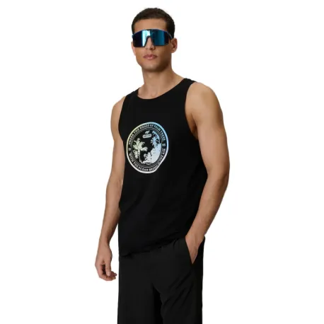 Pánske tričko bez rukávov 4F SLEEVELESS M248-20S-DEEP BLACK