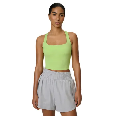 Dámsky top s podprsenkou 4F SLEEVELESS FNK F0751-42S-LIGHT GREEN