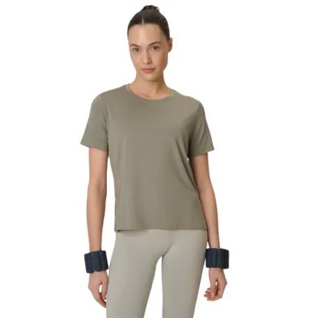 Dámske tréningové tričko s krátkym rukávom 4F TSHIRT FNK F1847-41S-GREEN