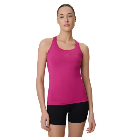 Dámske tréningové tielko 4F SLEEVELESS FNK F0766-54S-PINK