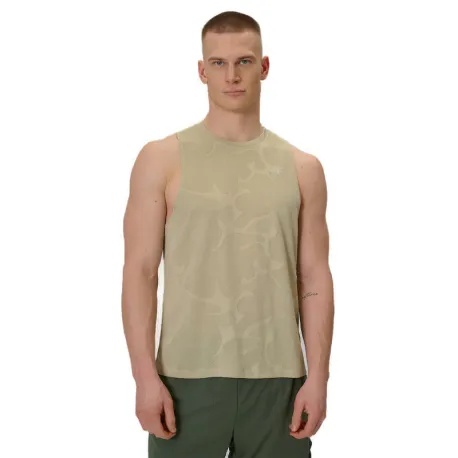 Pánske bežecké tielko 4F SLEEVELESS FNK M0877-83S-BEIGE