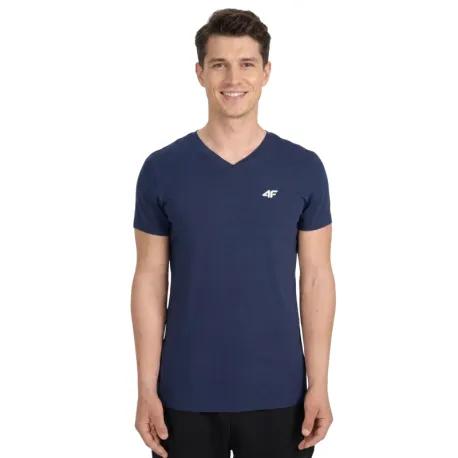 Pánske tričko s krátkym rukávom 4F TSHIRT M3339-31S-NAVY