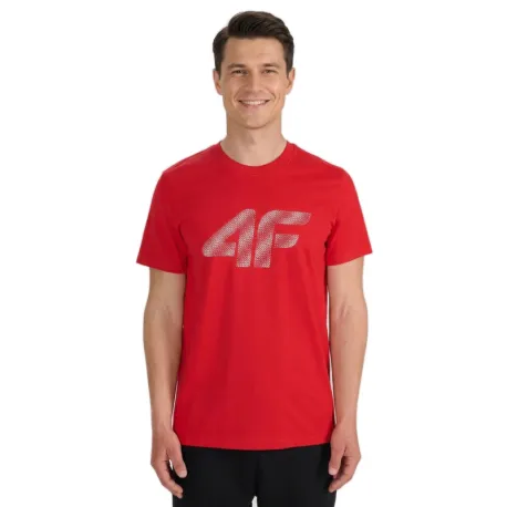 Pánske tričko s krátkym rukávom 4F TSHIRT M3342-62S-RED