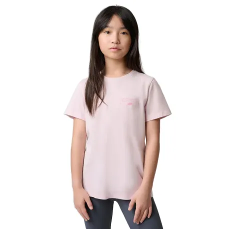 Dievčenské tričko s krátkym rukávom 4F JUNIOR TSHIRT F2886-56S-LIGHT PINK