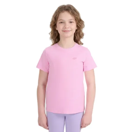 Dievčenské tričko s krátkym rukávom 4F JUNIOR TSHIRT F3003-56S-LIGHT PINK