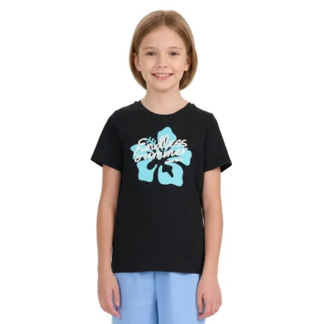 Dievčenské tričko s krátkym rukávom 4F JUNIOR TSHIRT F2938-20S-DEEP BLACK