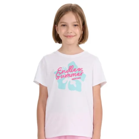 Dievčenské tričko s krátkym rukávom 4F JUNIOR TSHIRT F2938-10S-WHITE
