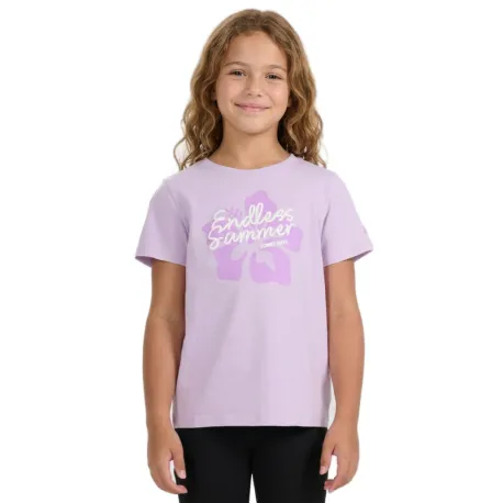 Dievčenské tričko s krátkym rukávom 4F JUNIOR TSHIRT F2938-52S-LIGHT VIOLET