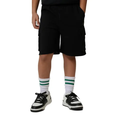 Chlapčenské kraťasy 4F JUNIOR SHORTS CAS M785-20S-DEEP BLACK