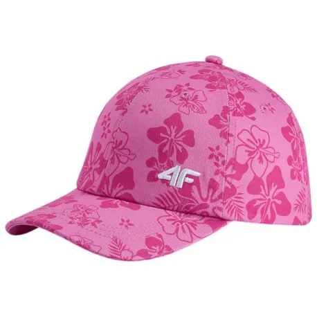 Dievčenská šiltovka 4F JUNIOR BASEBALL CAP F543-93A-MULTICOLOUR 3 ALLOVER