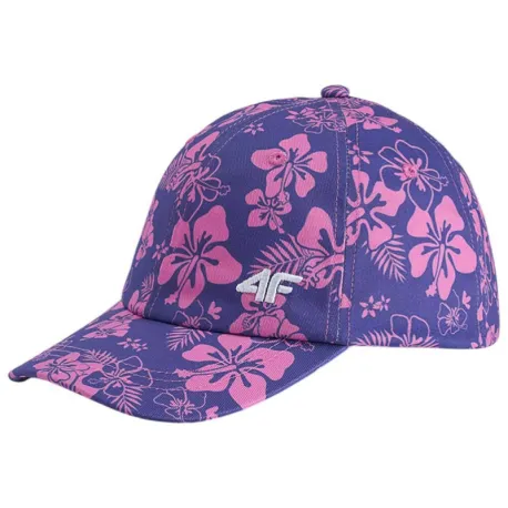 Dievčenská šiltovka 4F JUNIOR BASEBALL CAP F543-94A-MULTICOLOUR 4 ALLOVER
