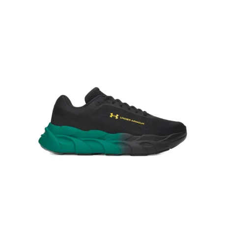 Pánska bežecká obuv UNDER ARMOUR UA Halo Runner NM M black valiant green campus gold