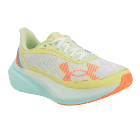 Pánska bežecká obuv UNDER ARMOUR UA Velociti Distance M white refresh mint electric tangerine