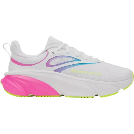 Dámska bežecká obuv UNDER ARMOUR UA Rogue 6 W white rebel pink high vis yellow