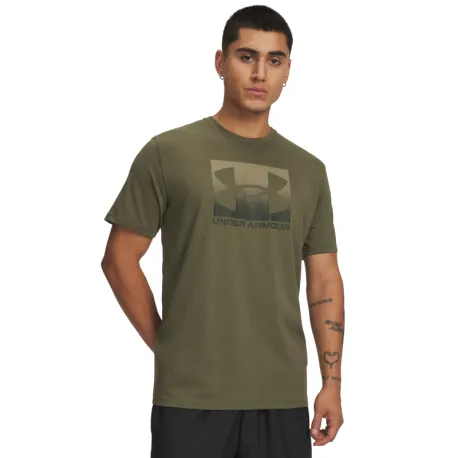 Pánske tričko s krátkym rukávom UNDER ARMOUR UA M BOXED SPORTS UPDATED SS-GRN