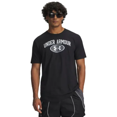 Pánske tričko s krátkym rukávom UNDER ARMOUR UA M WM Locker Tag SS-BLK