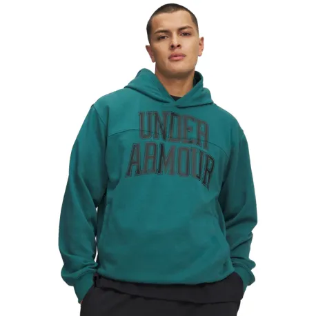 Pánska mikina s kapucňou UNDER ARMOUR UA Rival LW Graphic Hoodie-GRN