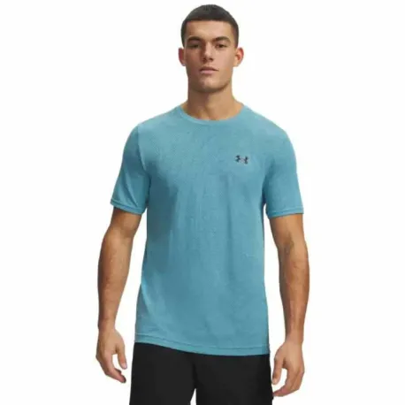 Pánske tréningové tričko s krátkym rukávom UNDER ARMOUR Vanish Seamless Novelty SS-BLU