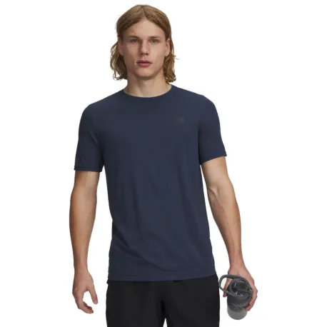 Pánske tréningové tričko s krátkym rukávom UNDER ARMOUR Vanish Seamless Novelty SS-BLU